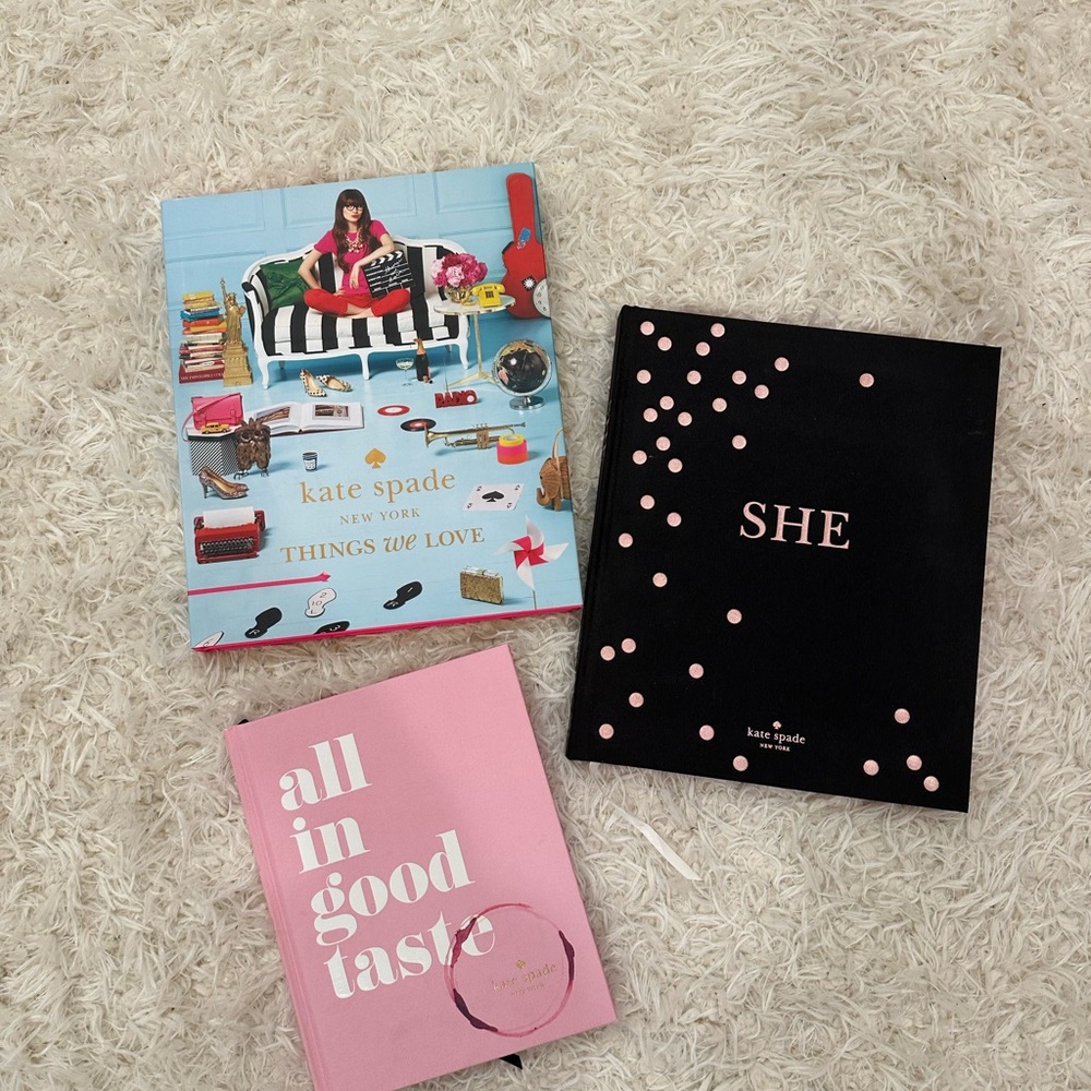 Kate Spade Stylish Book Set - Vibrant Trio